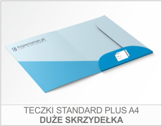 Teczki STANDARD PLUS A4