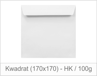 Kwadrat (170x170) - HK / 100g