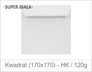 Kwadrat (170x170) - HK / 120g