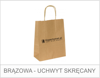 TORBA BRĄZOWA - UCHWYT SKRĘCANY