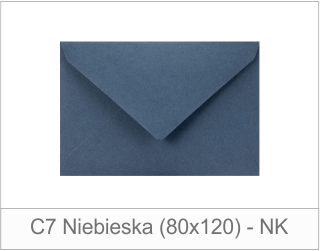 C7 Niebieska (120x80) - NK